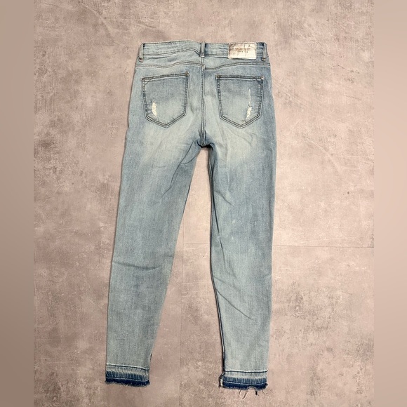 Zara denim pants, light blue - Picture 2 of 4